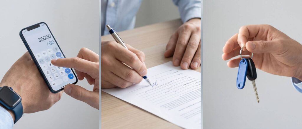 Car loan calculator UAE - financing your next car with Ready2Ride Motors