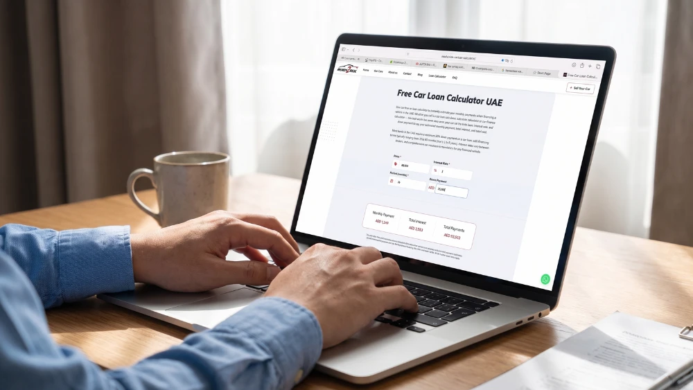 how to buy a used car in Dubai: using the loan calculator to plan a budget