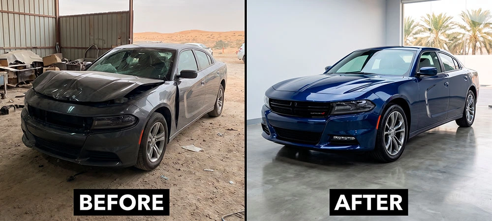 Repaired American spec car restored for sale – GCC vs American Spec Cars